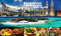 SINGAPORE-INDONESIA-MALAYSIA - ĐI MÁY BAY