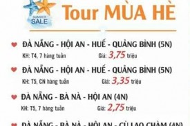 TOUR HOT MIỀN TRUNG 2018