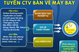 Hướng dẫn nghiệp vụ CTV bán vé máy bay