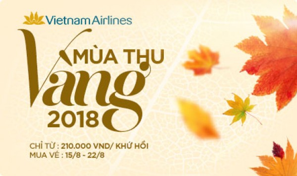MÙA THU VÀNG VIETNAM AIRLINE 2018
