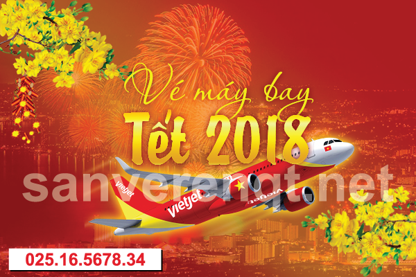Vé máy bay Tết 2018