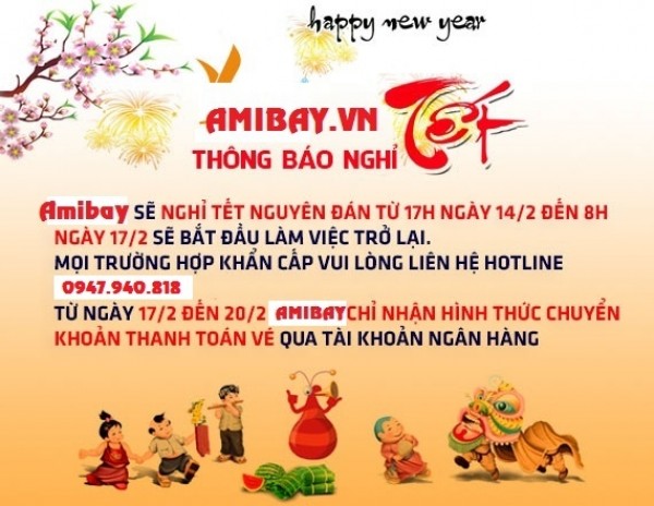 Lịch thông báo nghỉ tết nguyên đán mậu tuất 2018