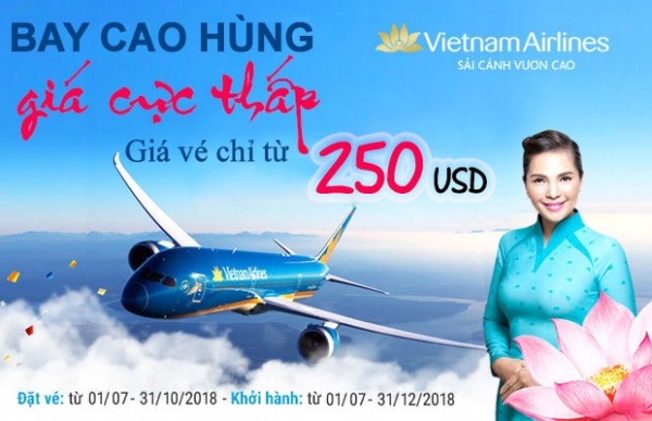 Vietnam Airlines tung loạt vé Hồ Chí Minh–Cao Hùng chỉ từ 250 USD
