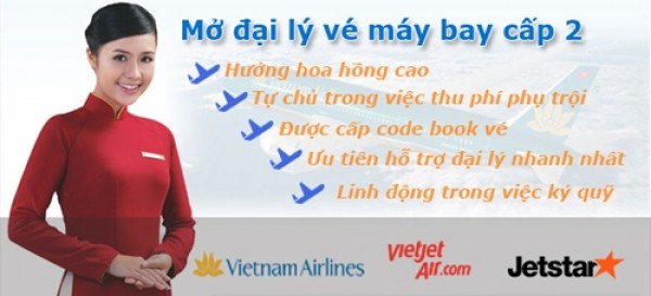 Đăng ký đại lý bán vé máy bay