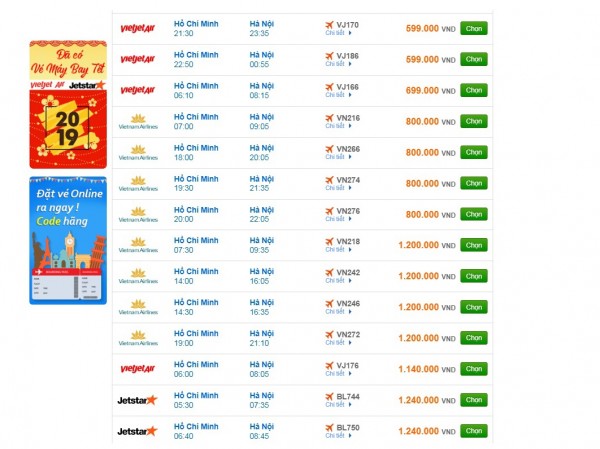 Mua vé máy bay tại Vlink.vn có đắt hơn mua tại Hãng không?