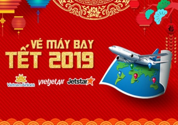 Lưu ý khi đặt vé máy bay tết 2019