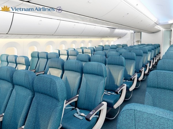 Số ghế trên máy bay Vietnam Airline
