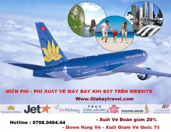 KHUYẾN MÃI = Miễn phí -Phí xuất vé máy bay cho khách lẻ - Gía rẻ