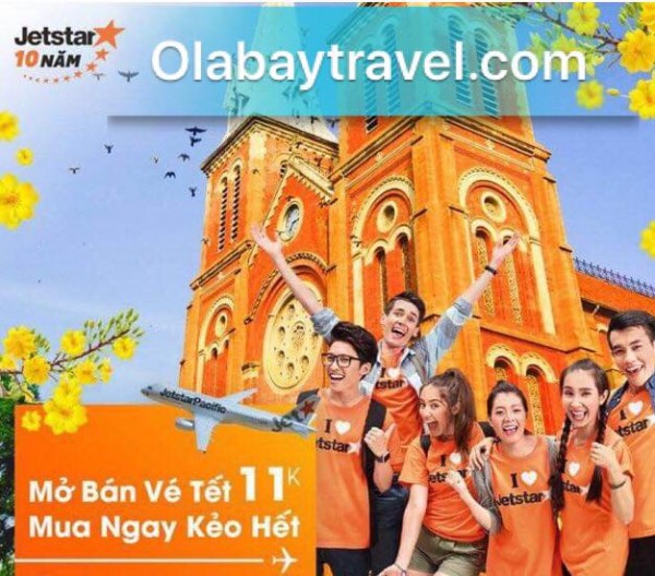 SIÊU HOT: VÉ MÁY BAY VÀO SÀI GÒN CHƠI TẾT GIÁ CHỈ 11,000 ĐỒNG