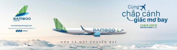 Bamboo mở đường bay tại Vinh