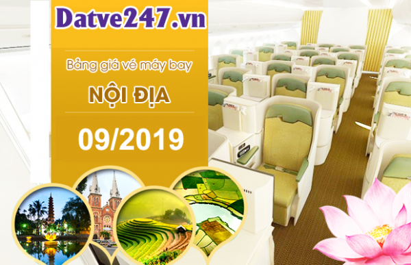Vé máy bay giá rẻ tháng 9 chỉ từ 11.000 đồng