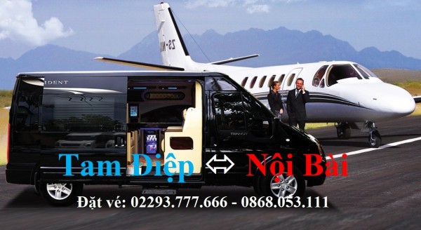 Trển khai dịch vụ đón tiễn Tam Điệp Nội Bài